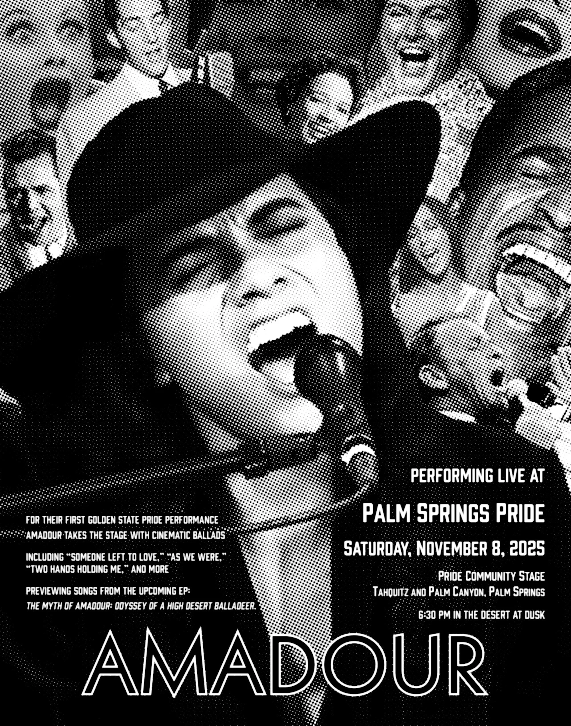 Amadour Live at Greater Palm Springs Pride 2025