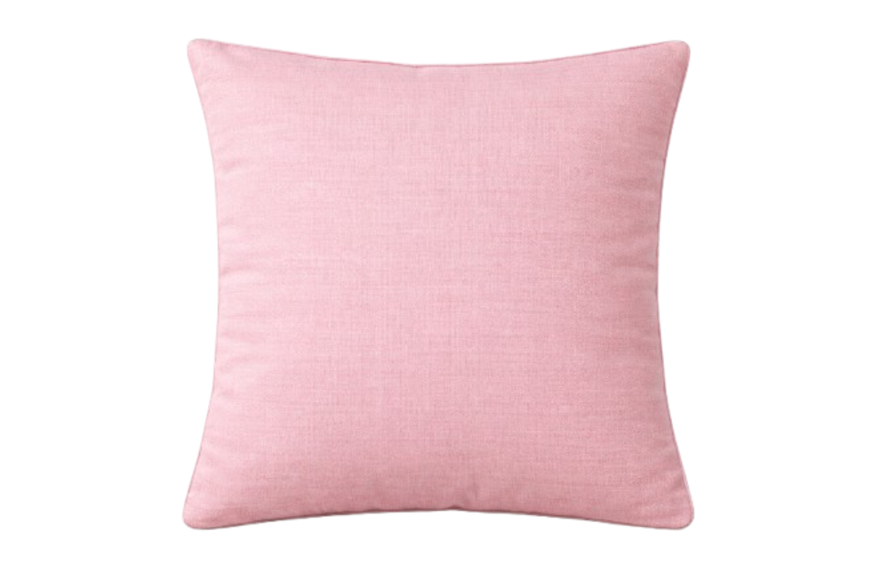 Burlap Pillow - Pink