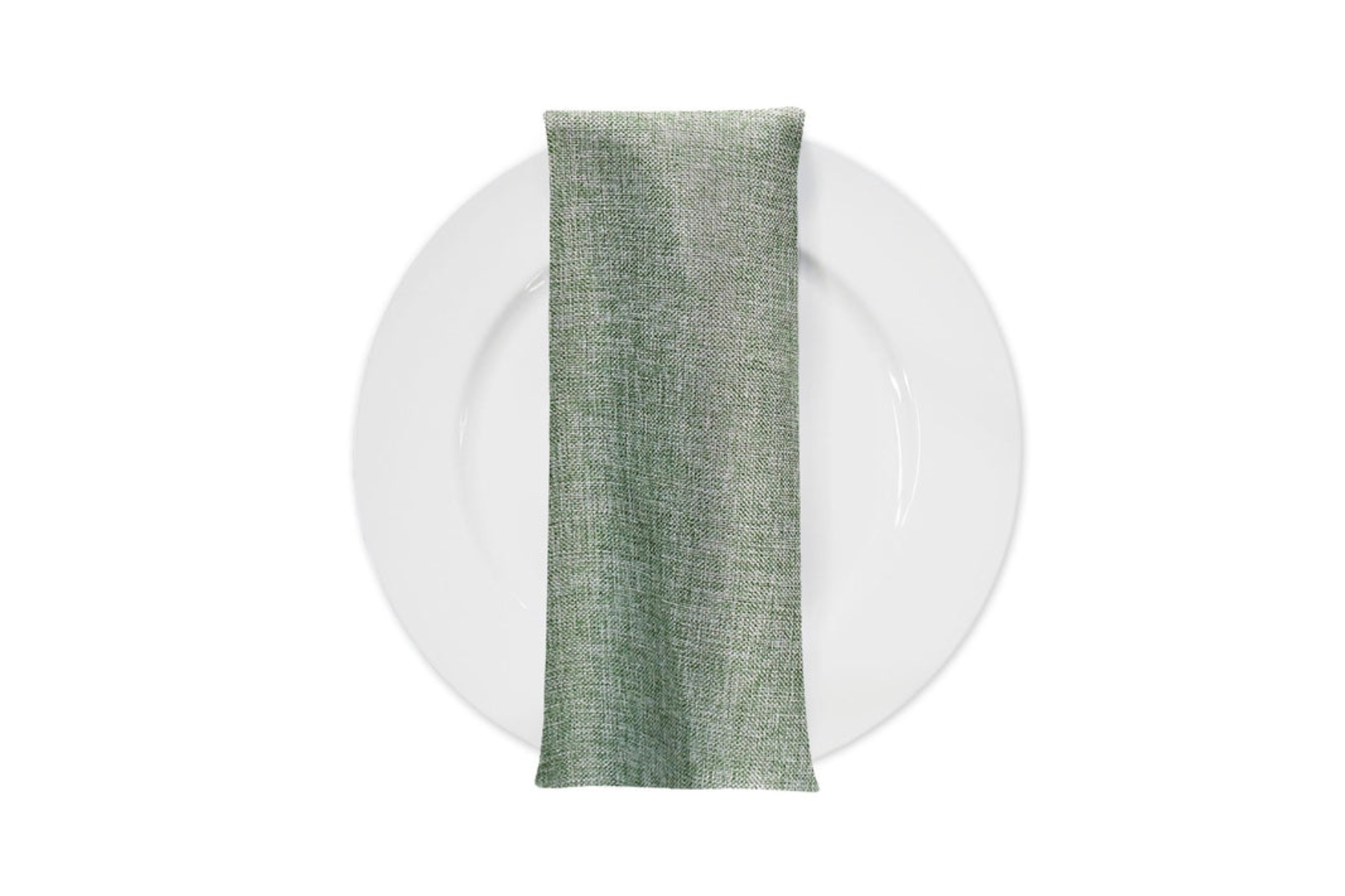 Imitation Burlap Napkin - Sage