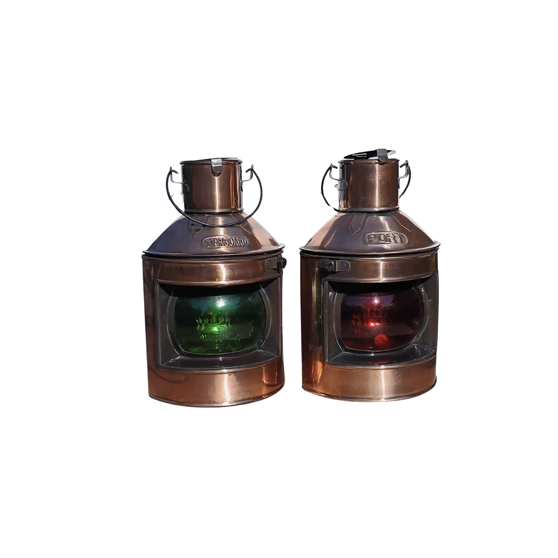 Nautical Copper Lanterns