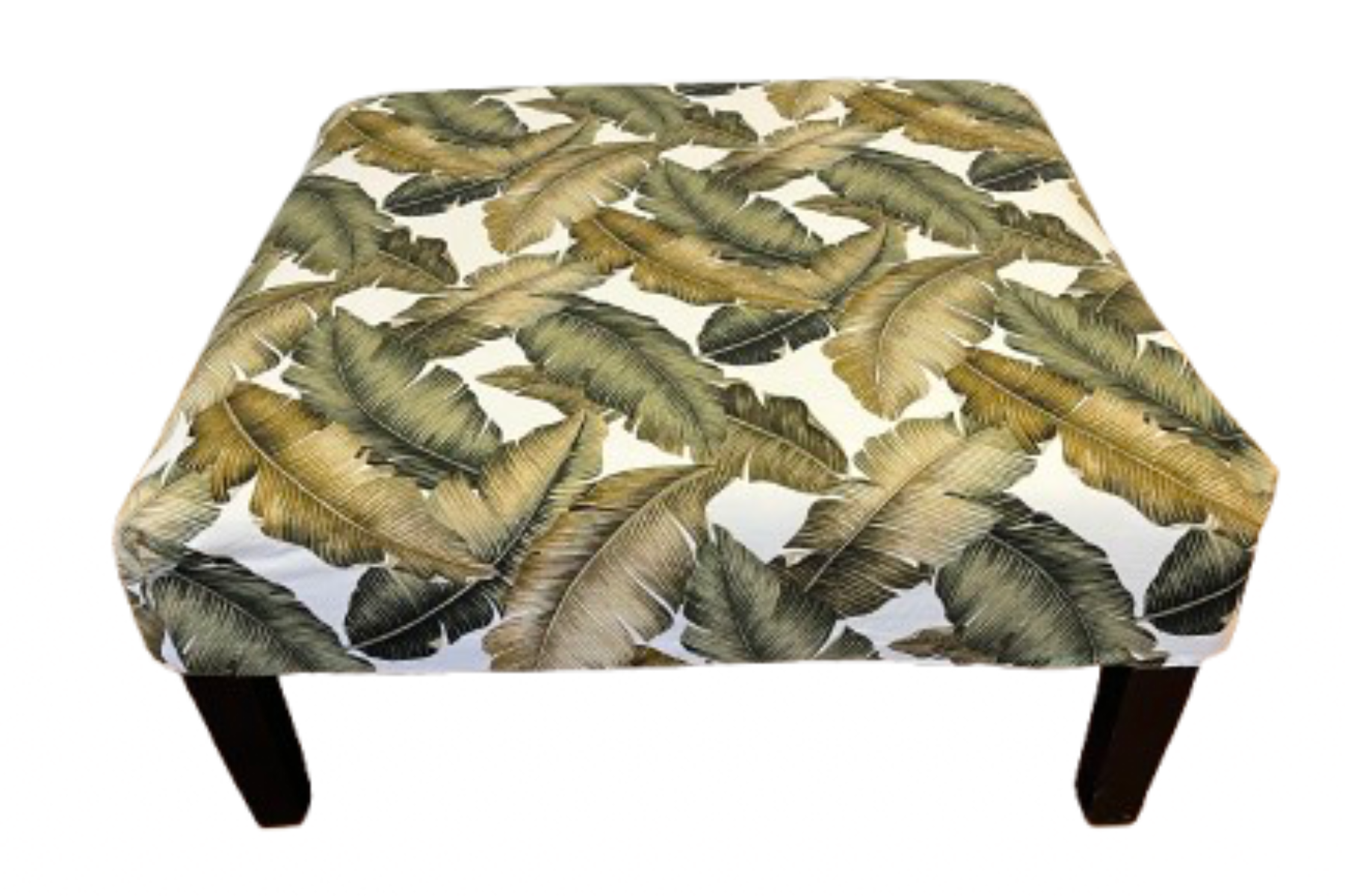 Koby Ottoman - Banana Leaf