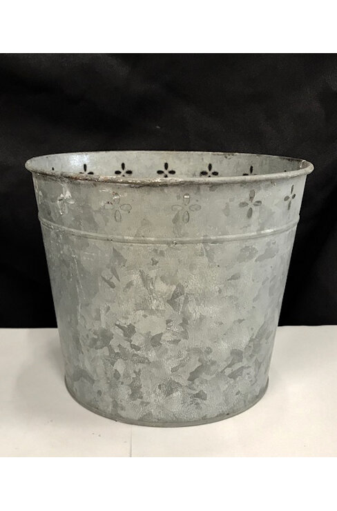 Silver Tin Pail