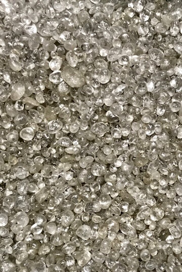 Clear Silver gems