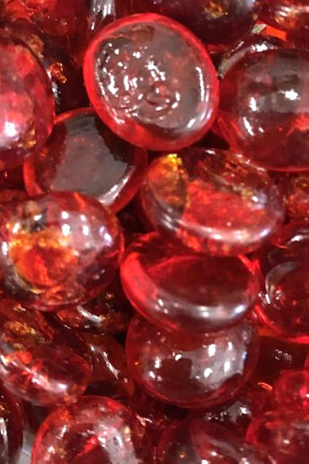 Red Glass Gems