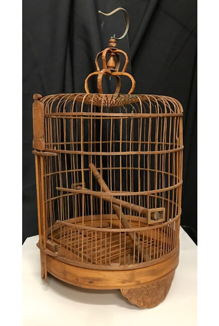 Wooden Bird Cage