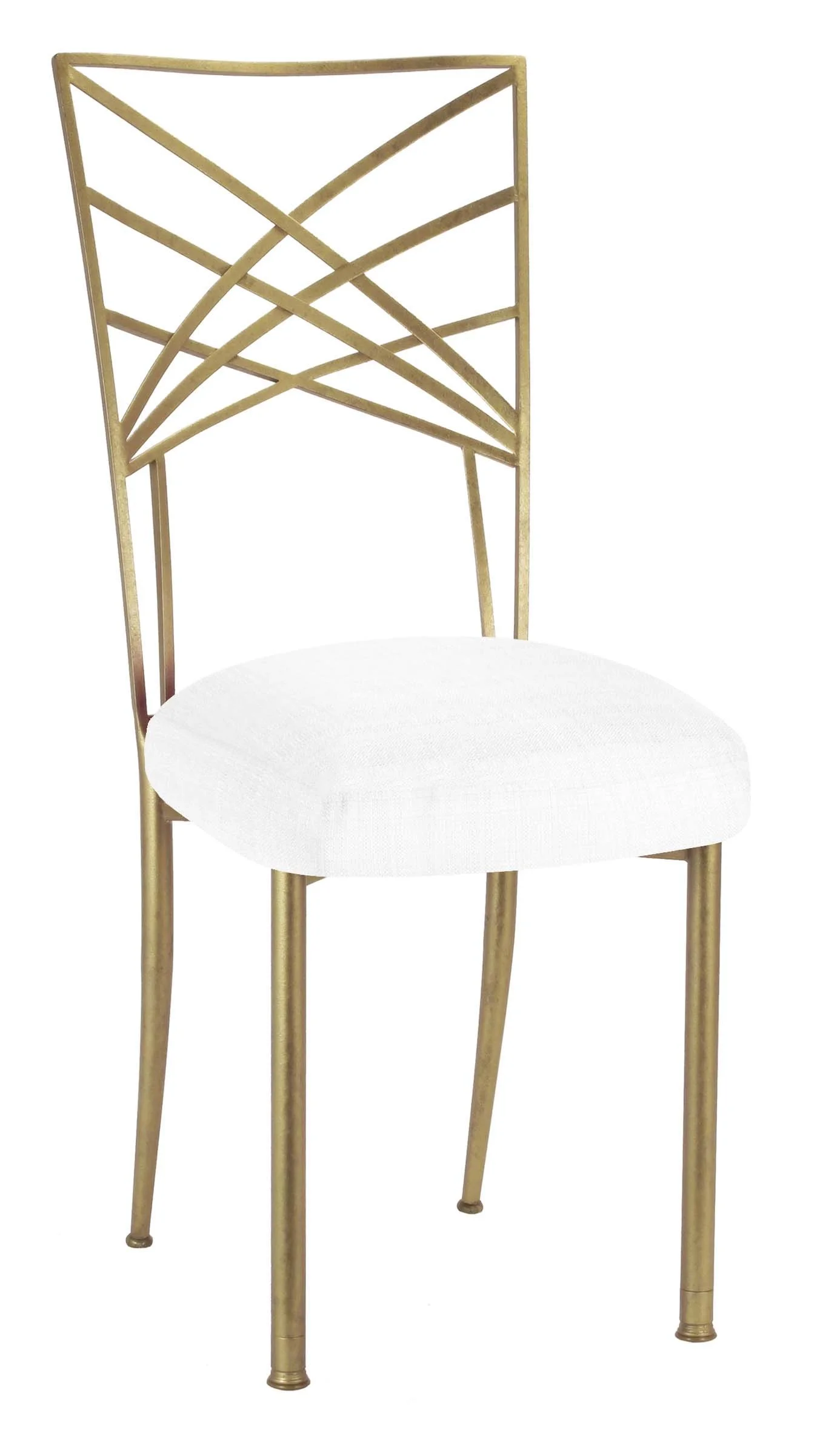 Chameleon Cushion Cover - Linette - White