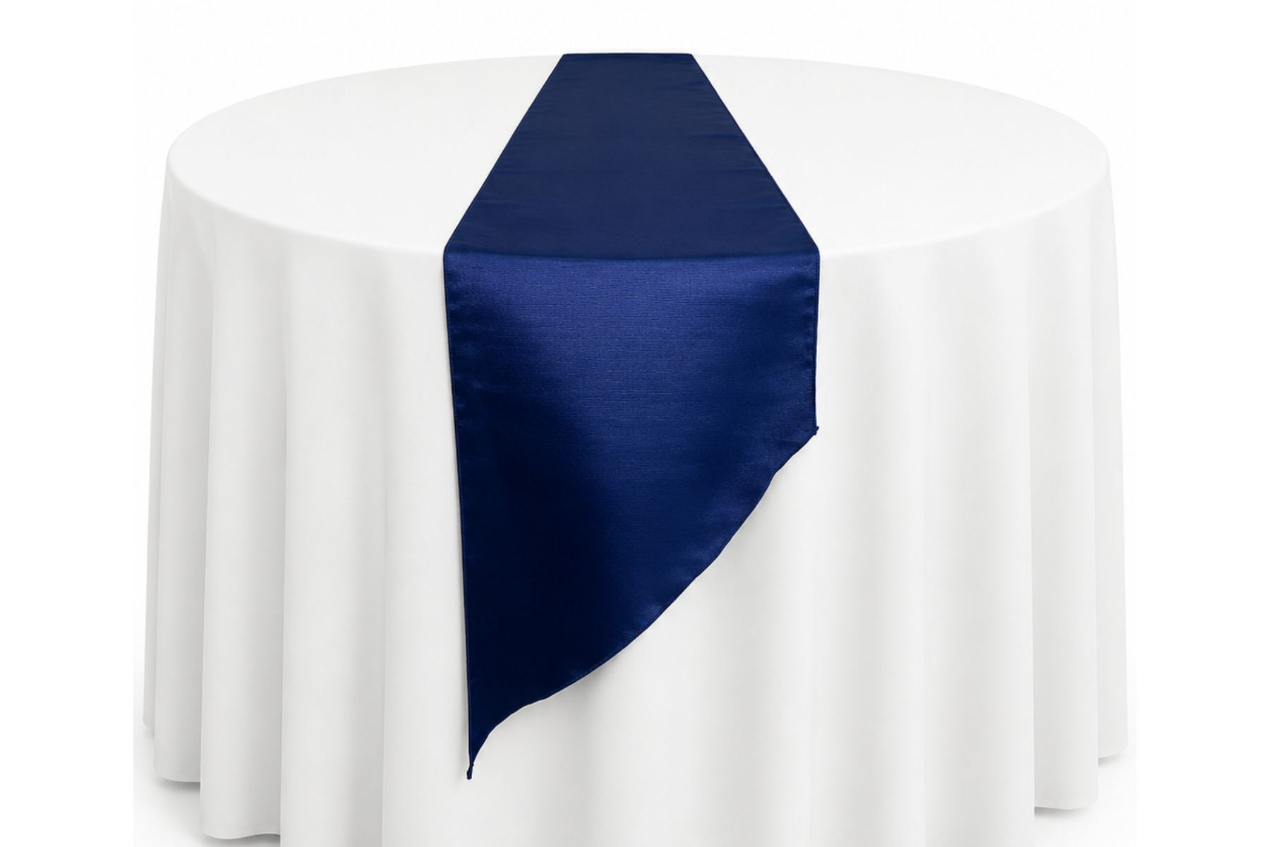 Shantung Sash - Navy