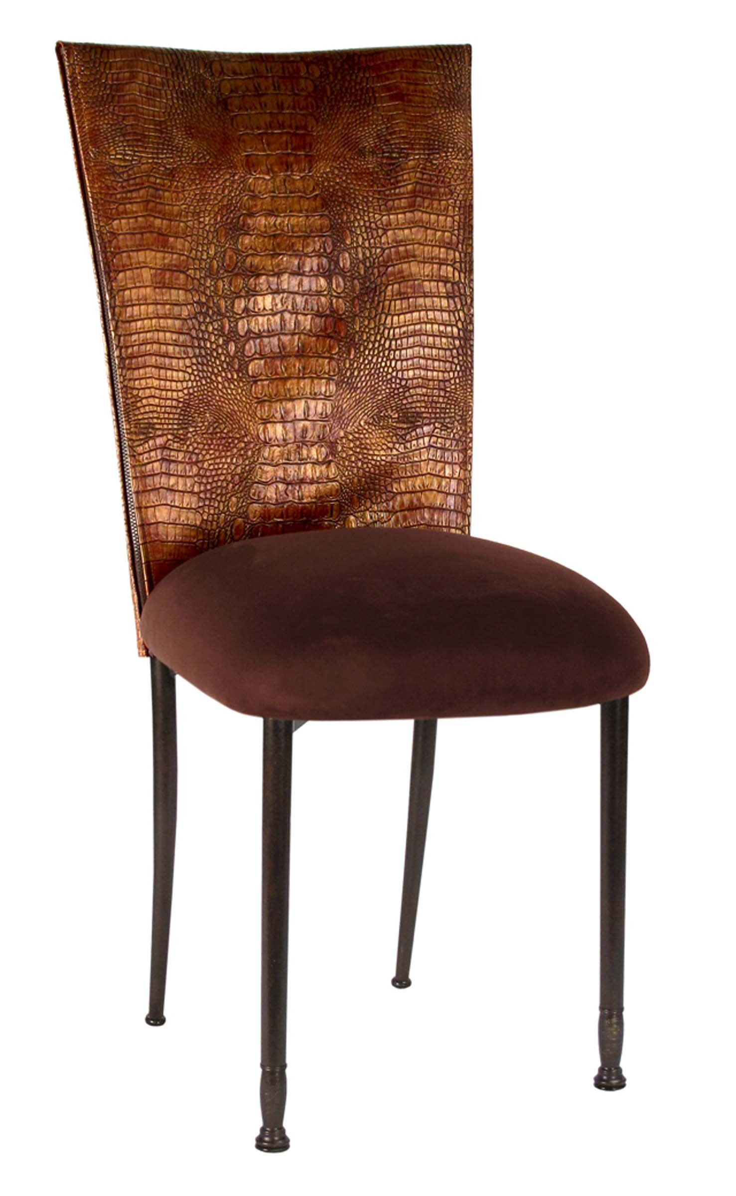 Crocodile Chair Back - Brown Mahogany Front.jpg