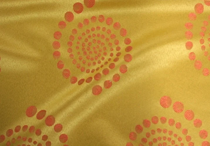 Whirligig Linen (Reversible) - Orange