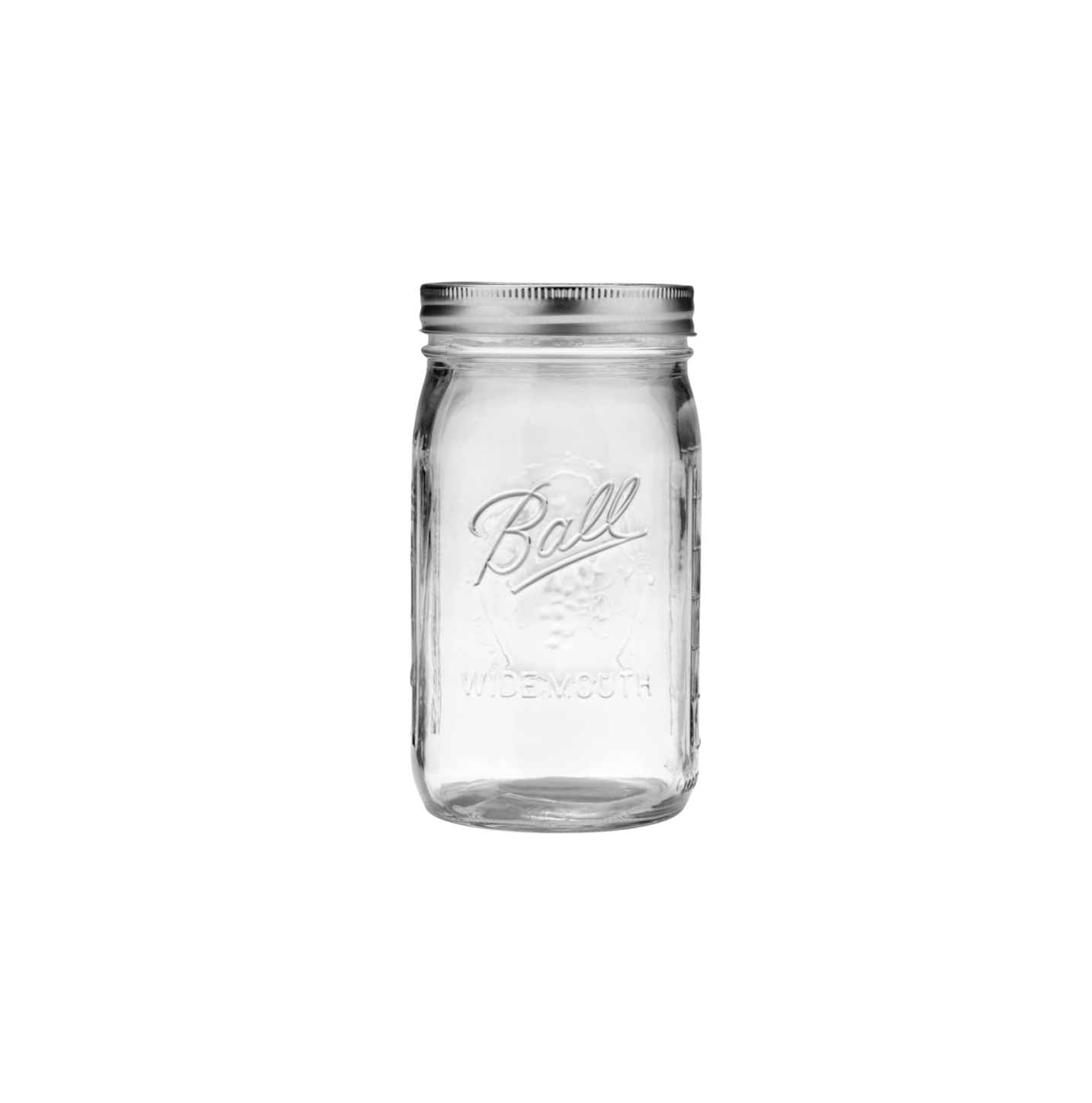 6.5” Clear Mason Jar