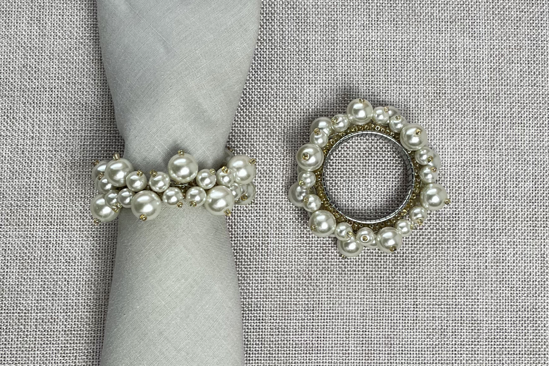 Pearl Band Napkin Ring