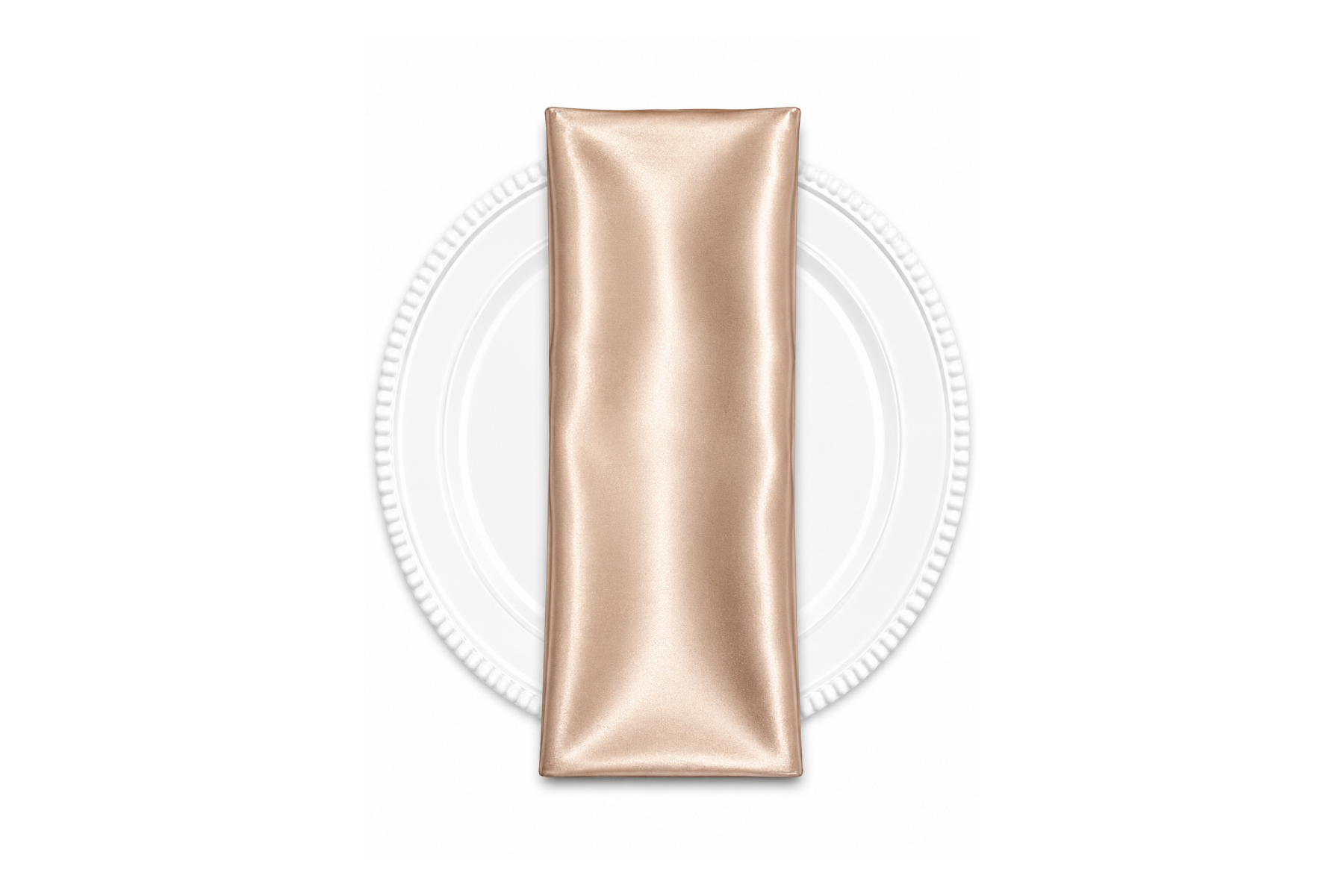Lamour Matte Satin Napkin - Blush