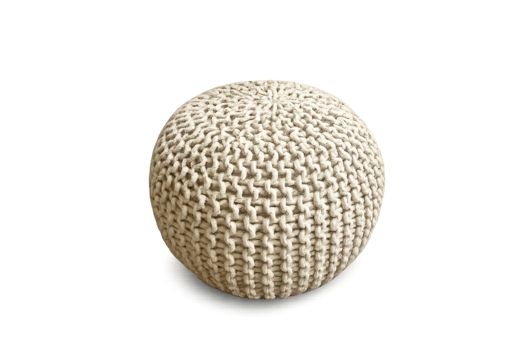 Woven Pouf