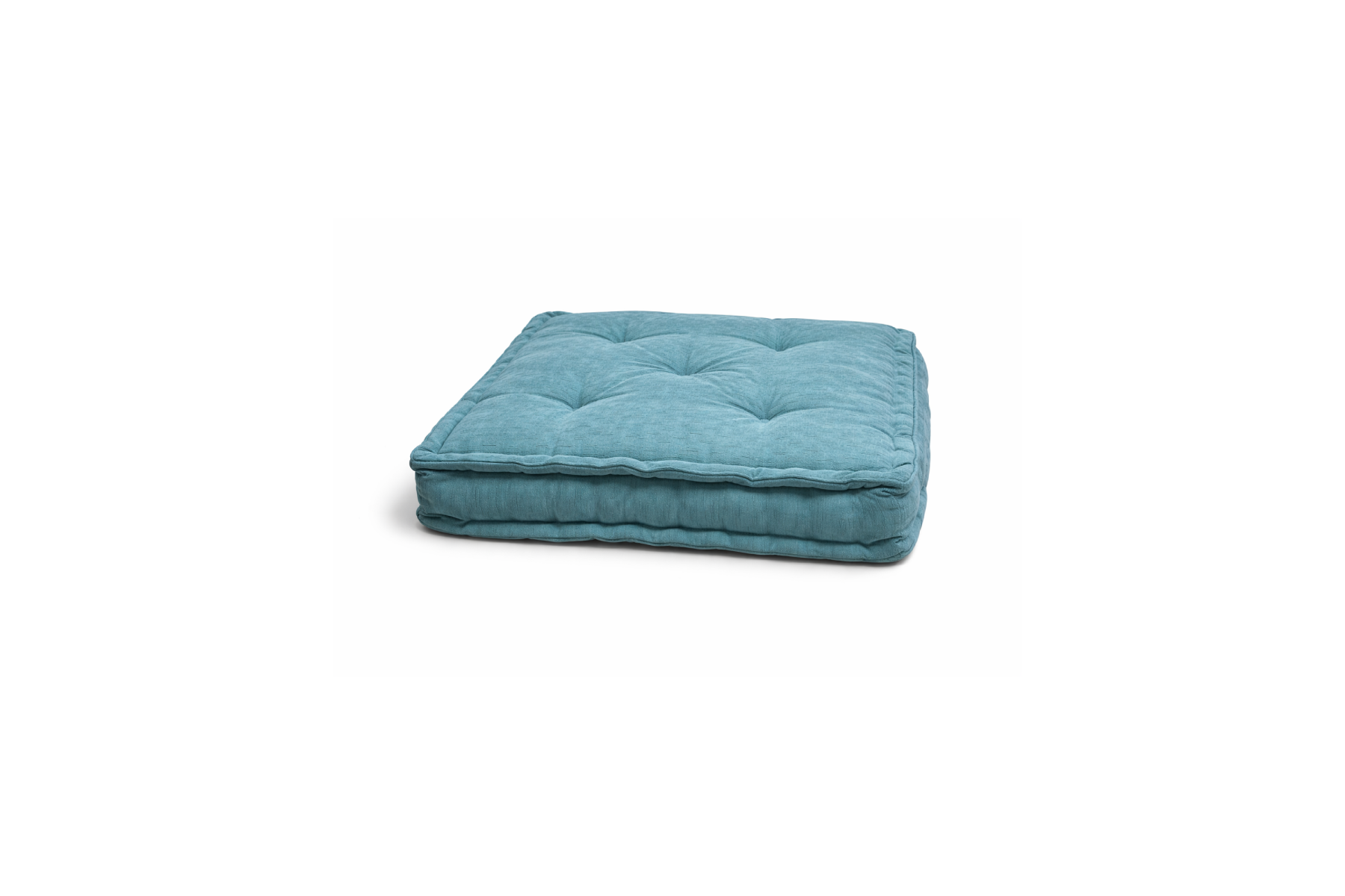Square Floor Pouf - Teal Profile Lisiting.png