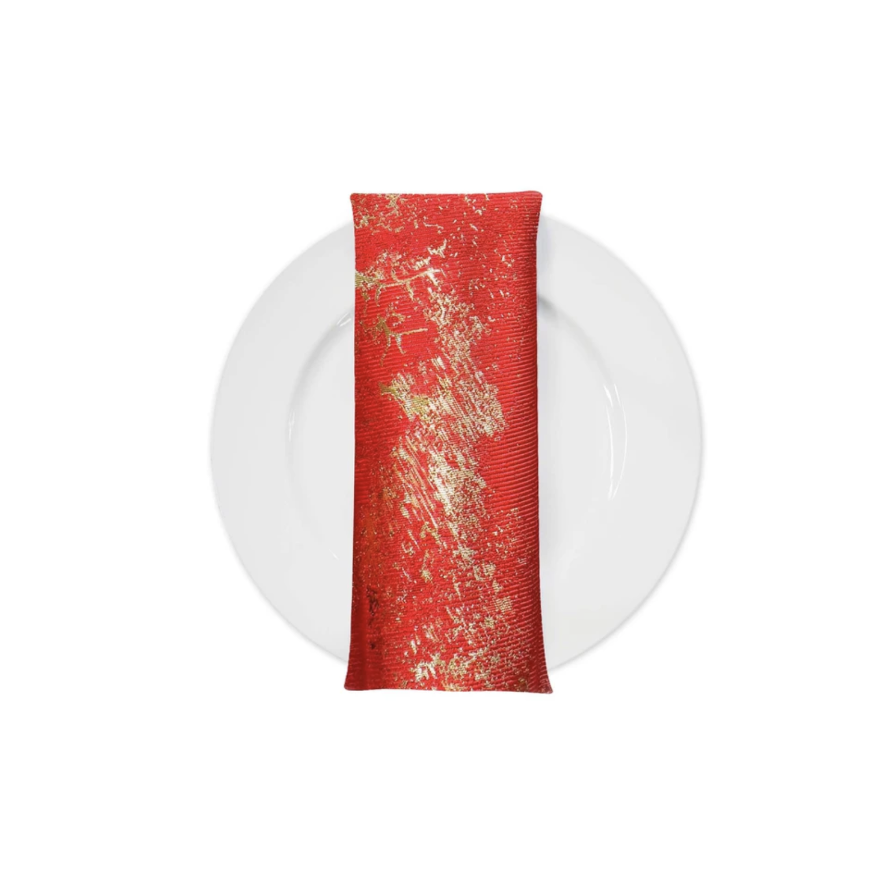 Cascade Jacquard in Red