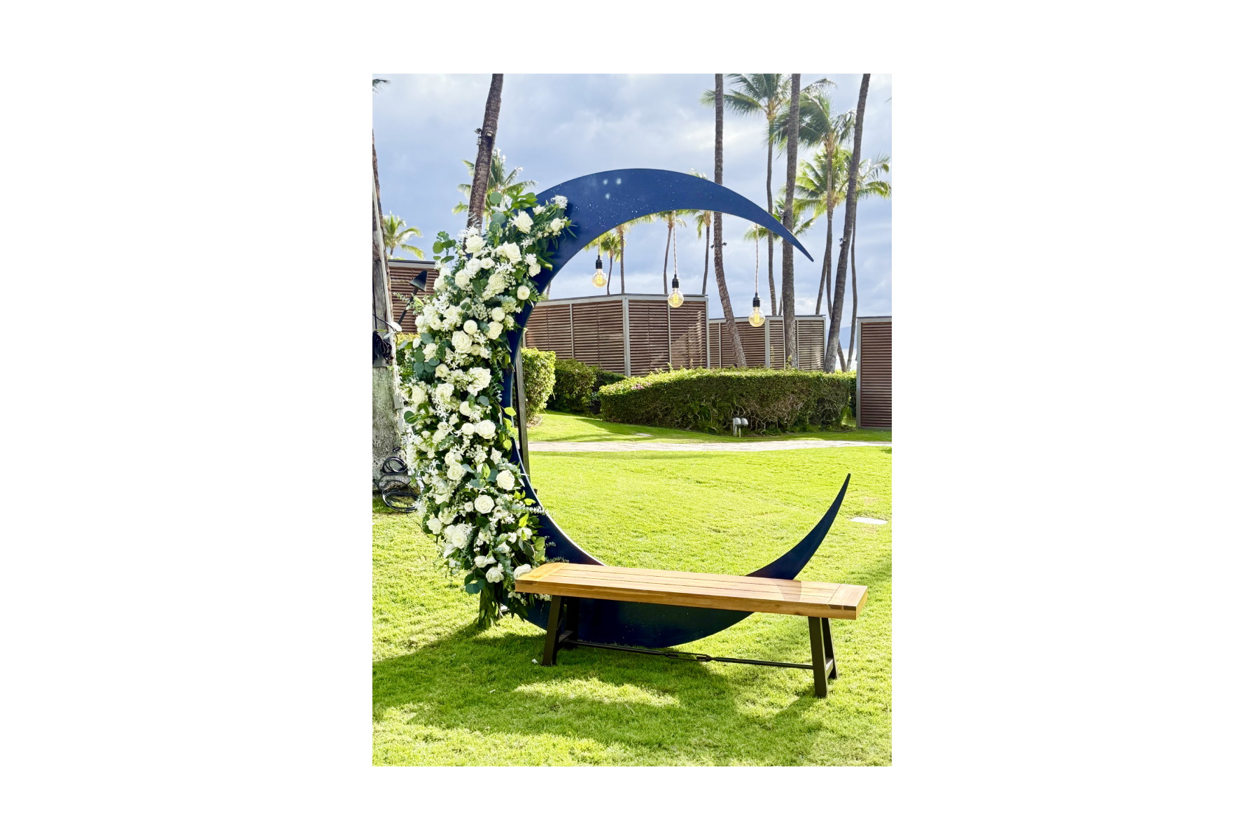 Crescent Moon Photo Op / Arch