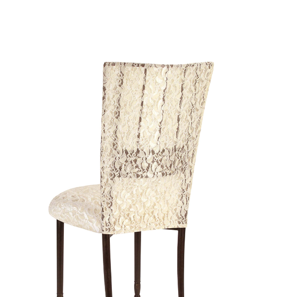Chameleon Chair Back - Ivory Lace