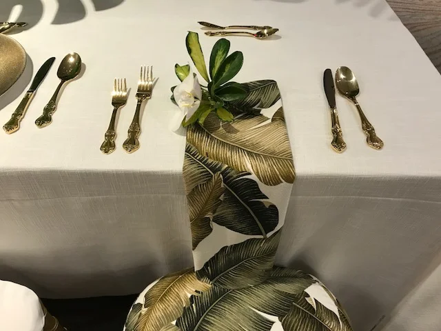 Bark Cloth Napkin - Banana Leaf