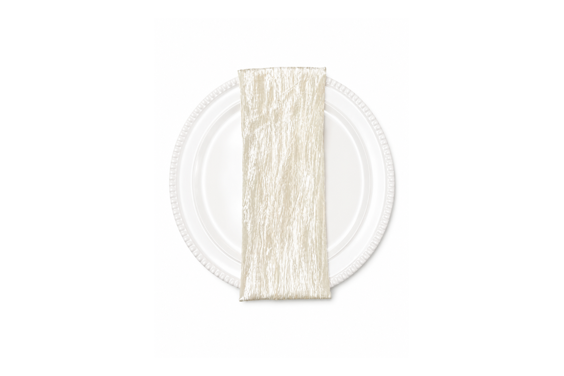 Crush Taffeta Napkin - Ivory List.png