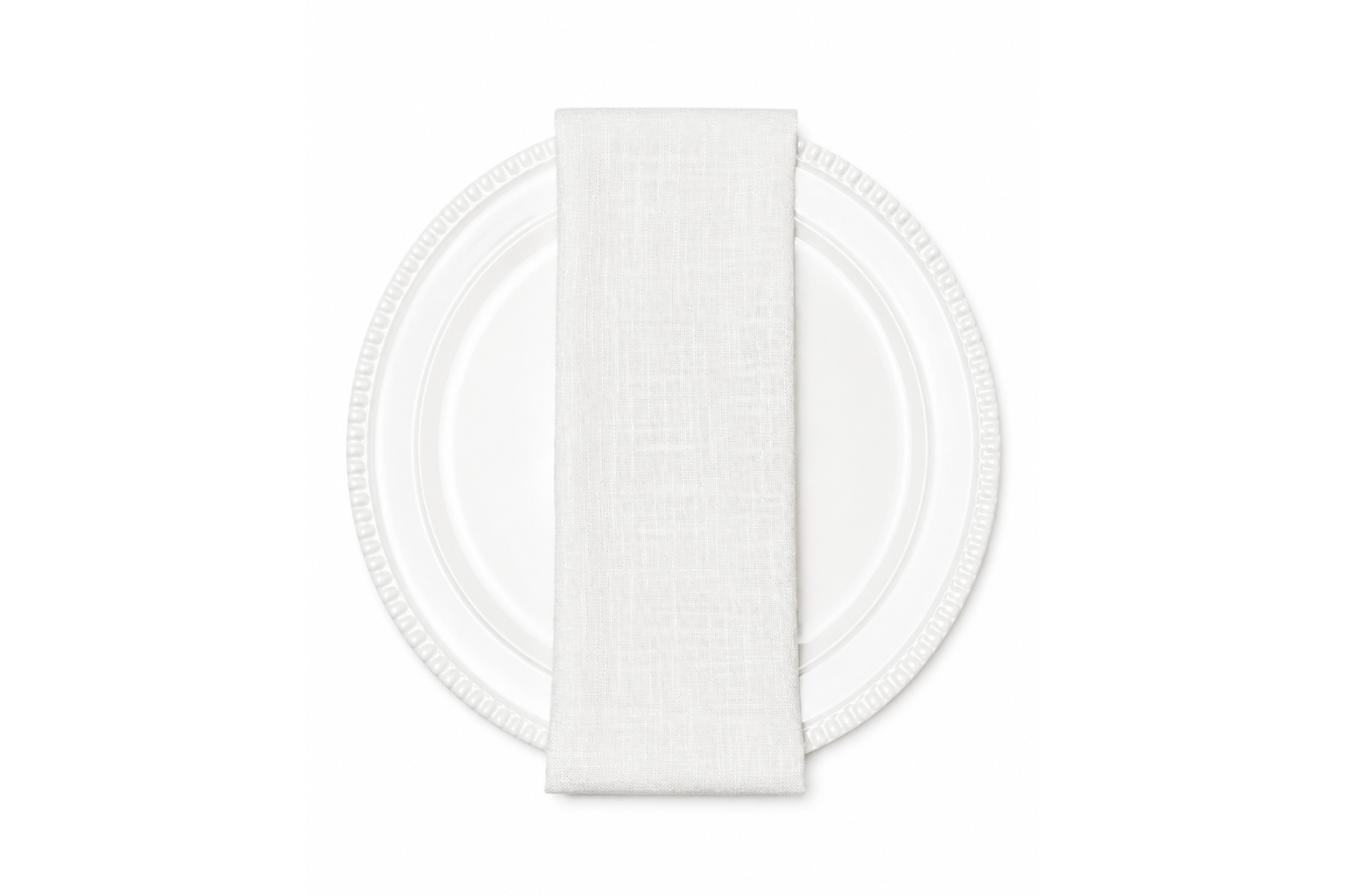 Dublin Linen Napkin - White