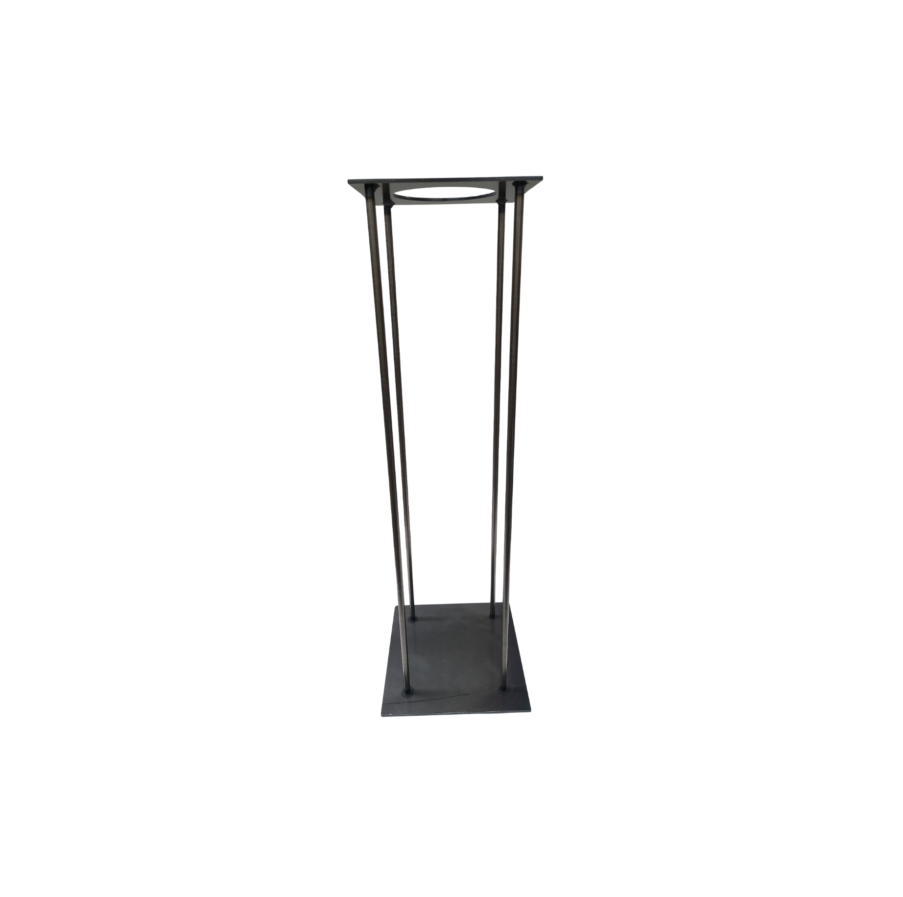 Wrought Iron Stands With Hole at the top