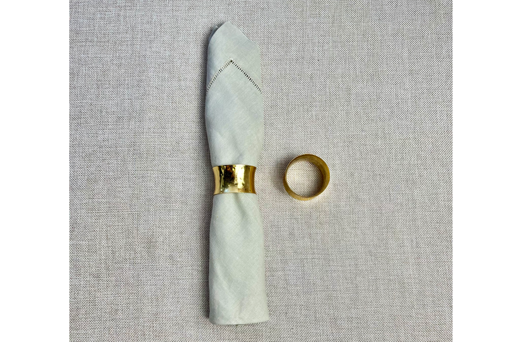Gold Hammered Napkin Ring Listing 1.png