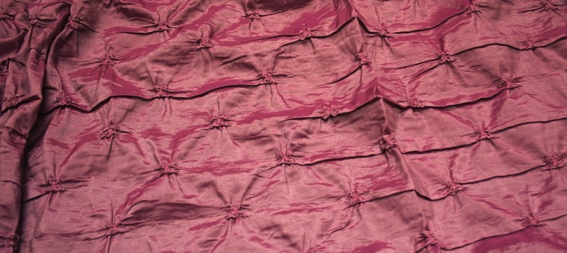 Pinwheel Taffeta - Fuchsia-Gold