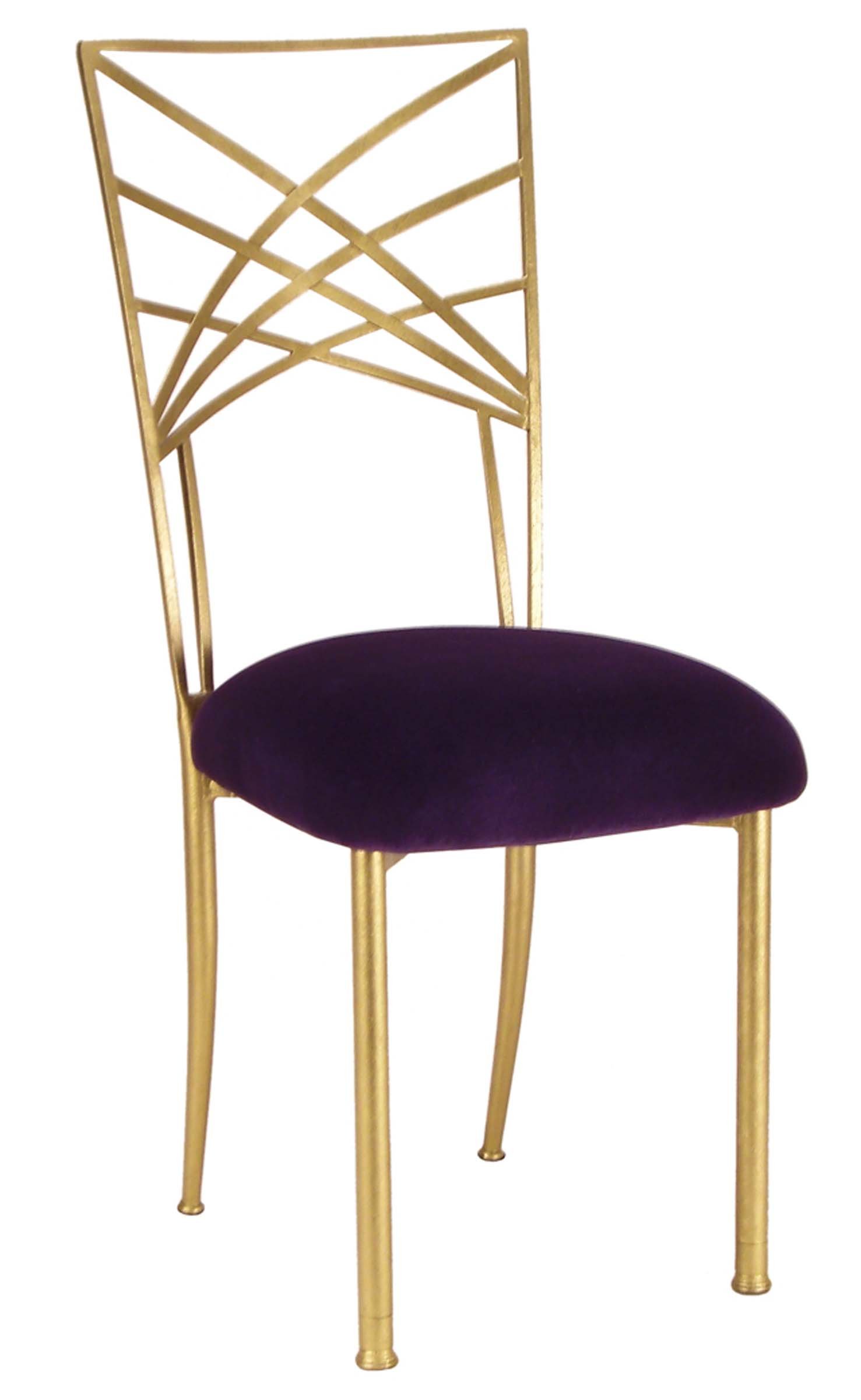 Chameleon Cushion Cover - Velvet - Eggplant