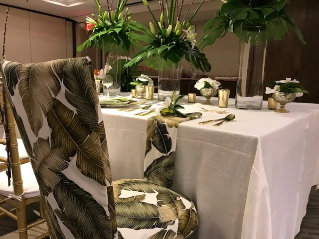 Chameleon Chair Back - Banana Leaf