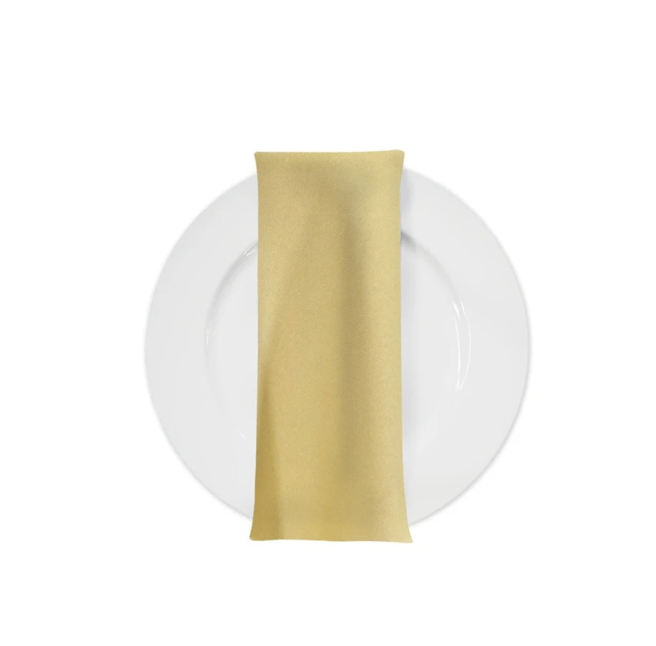 Premium Poly Napkin (Poplin) in Yellow