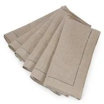 Hemstitch | Toscana Napkin - Natural