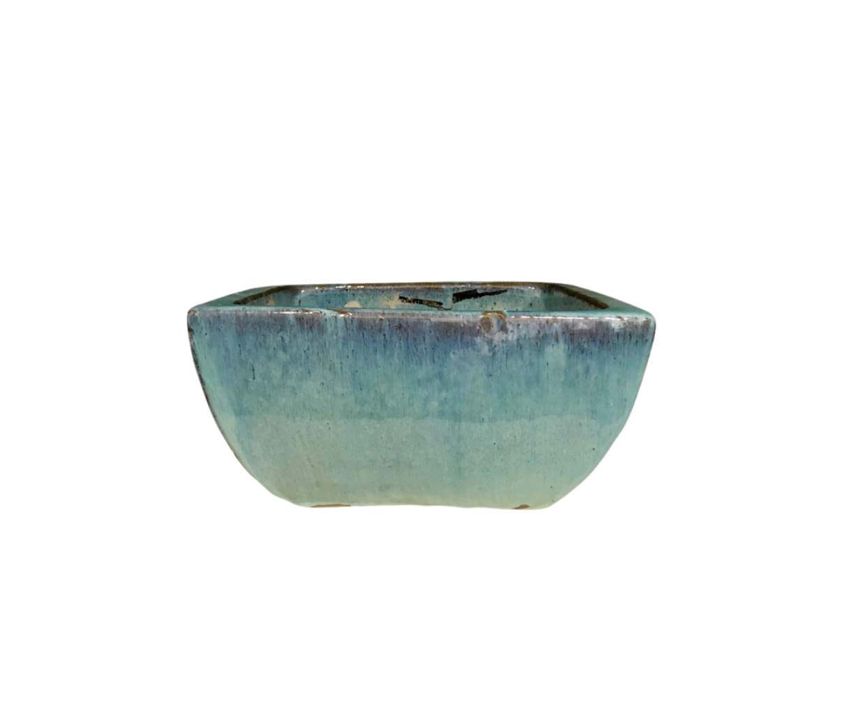 Square Teal Planter