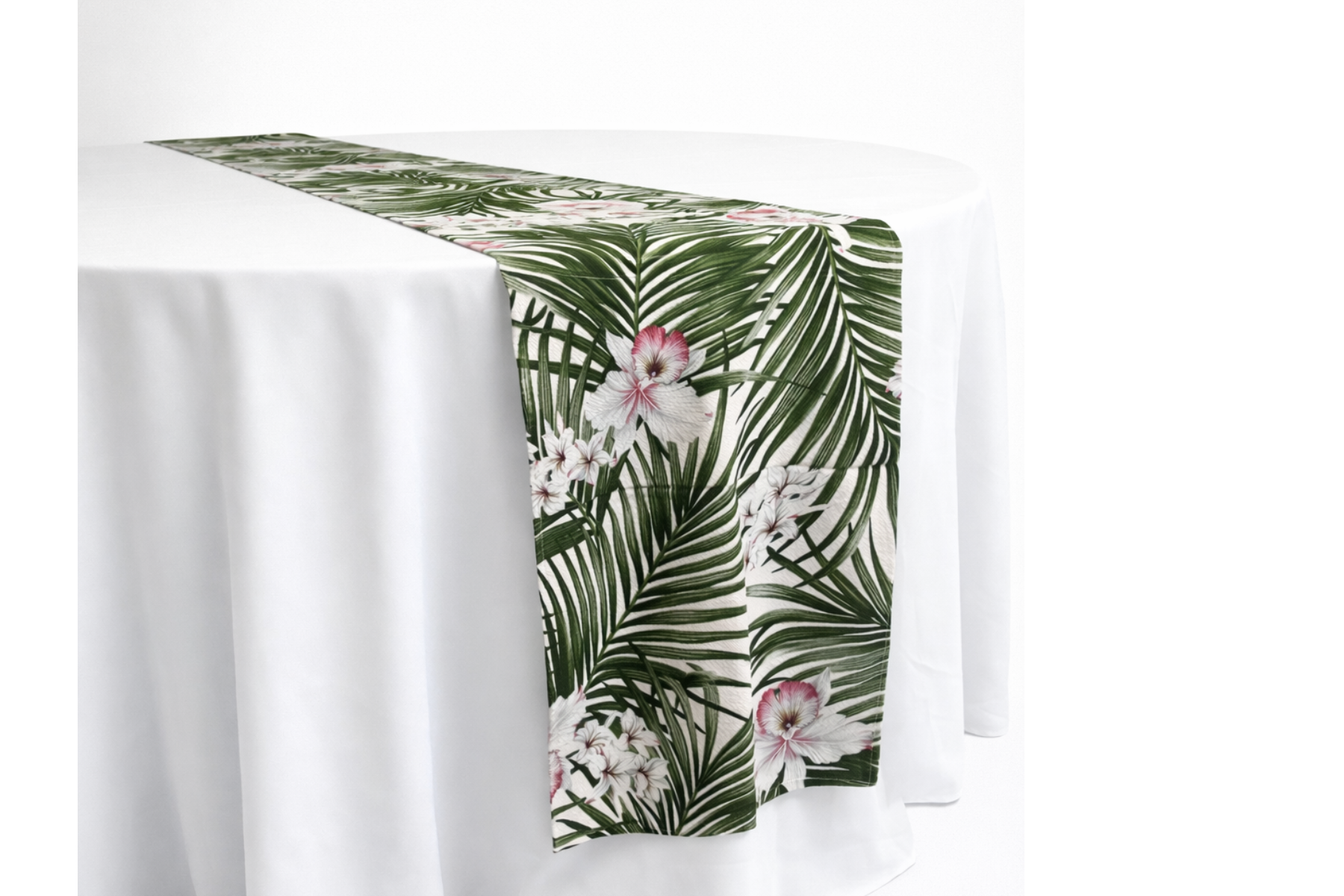 Bark Cloth Runner - Ecru Palm Flower Listing.png