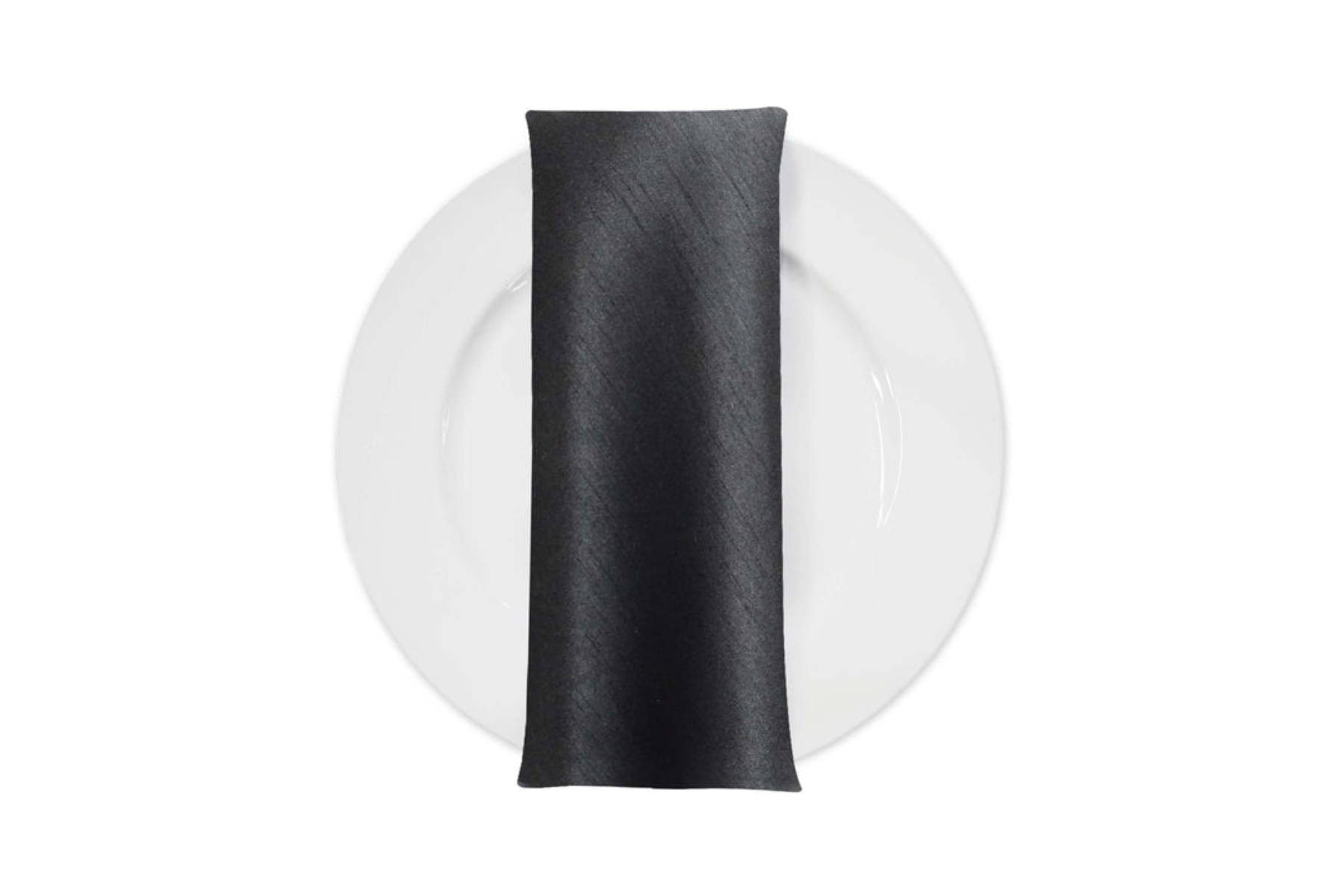 Shantung Napkin - Black