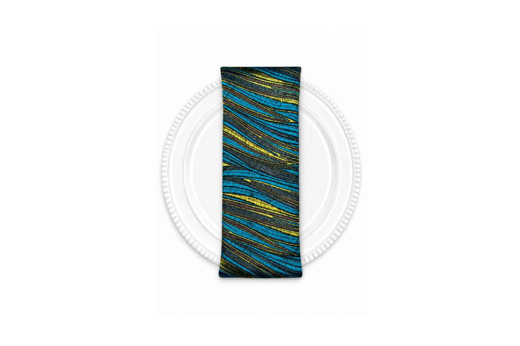 Allure Jacquard Napkin - Peacock List.png