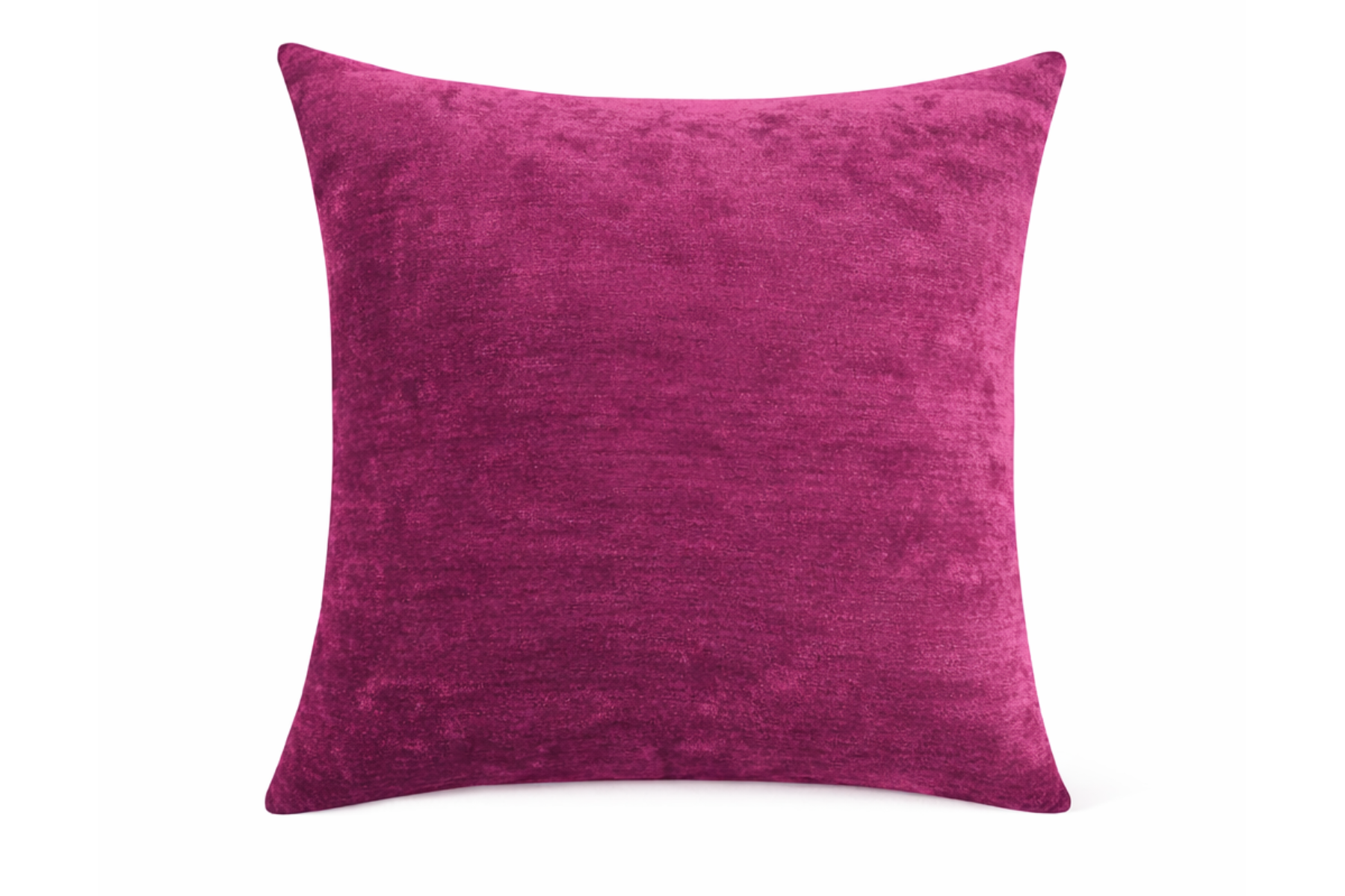 Chenille Pillow - Fuchsia