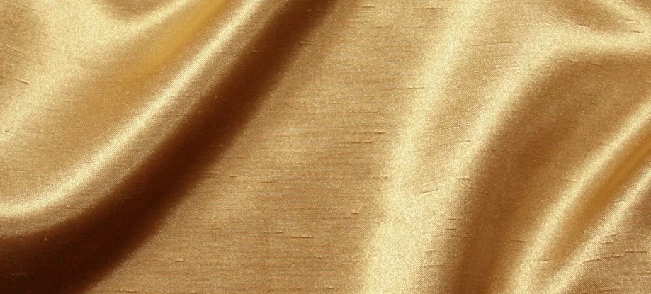 Shantung Linen (Reversible) - Gold