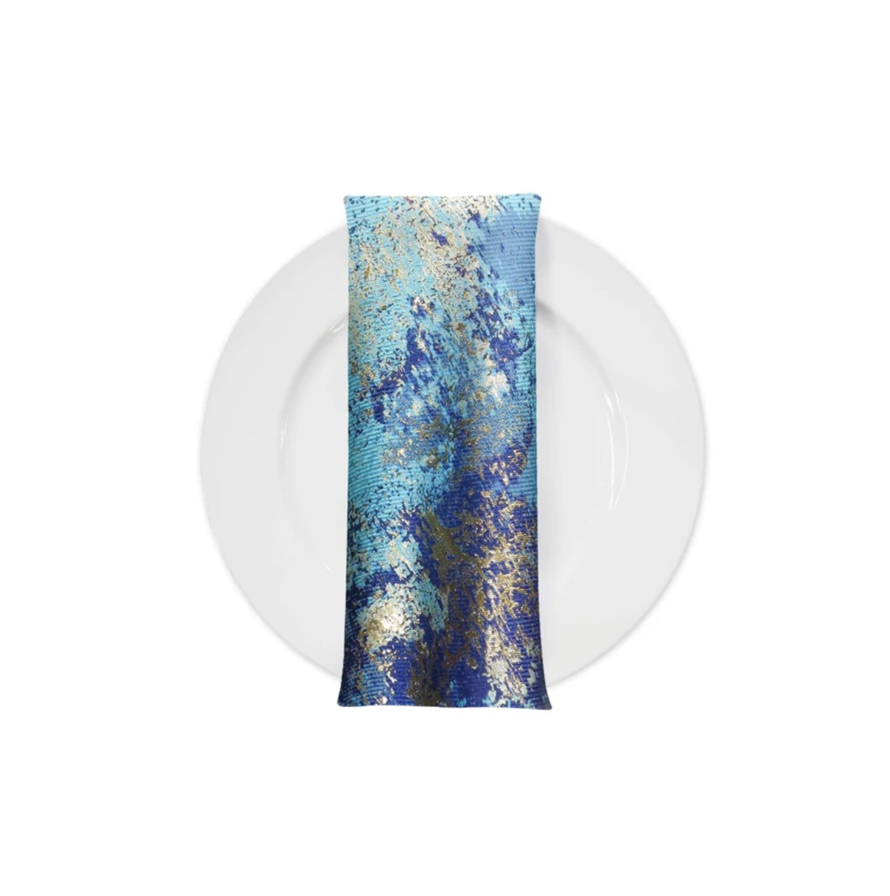 Cascade Jacquard in Turquoise