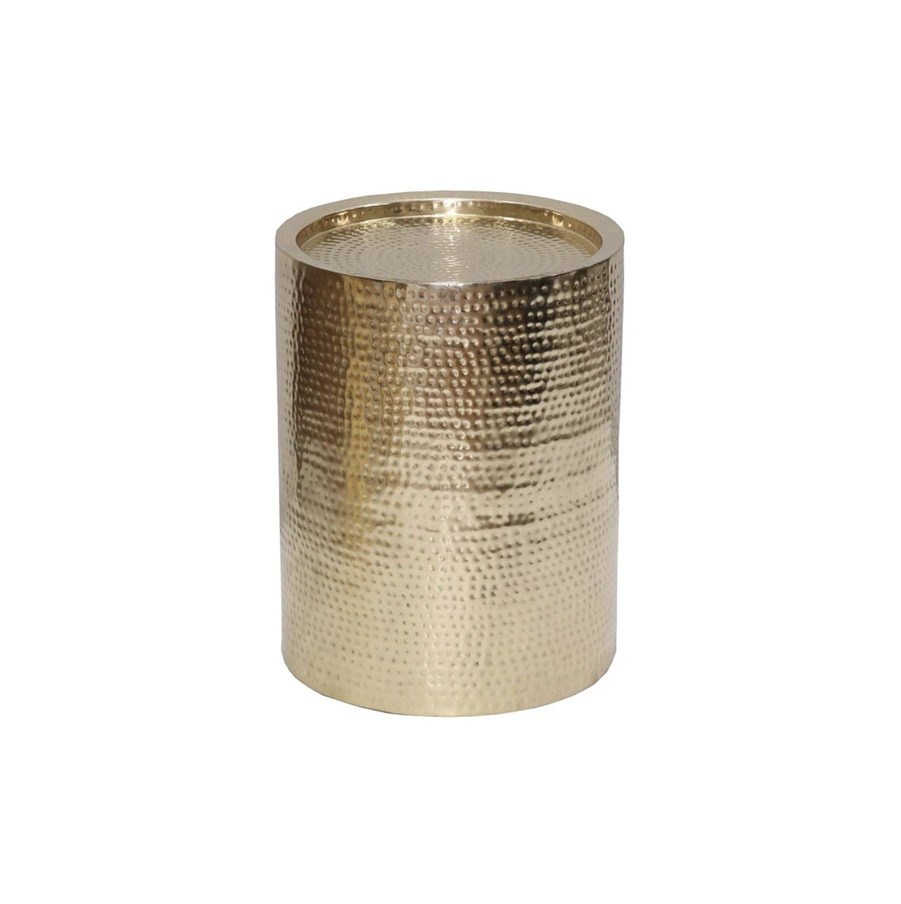 Hammered Side Table