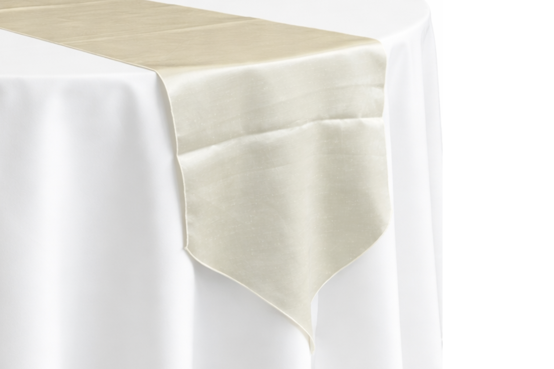 Shantung Runner (Reversible) - Ivory