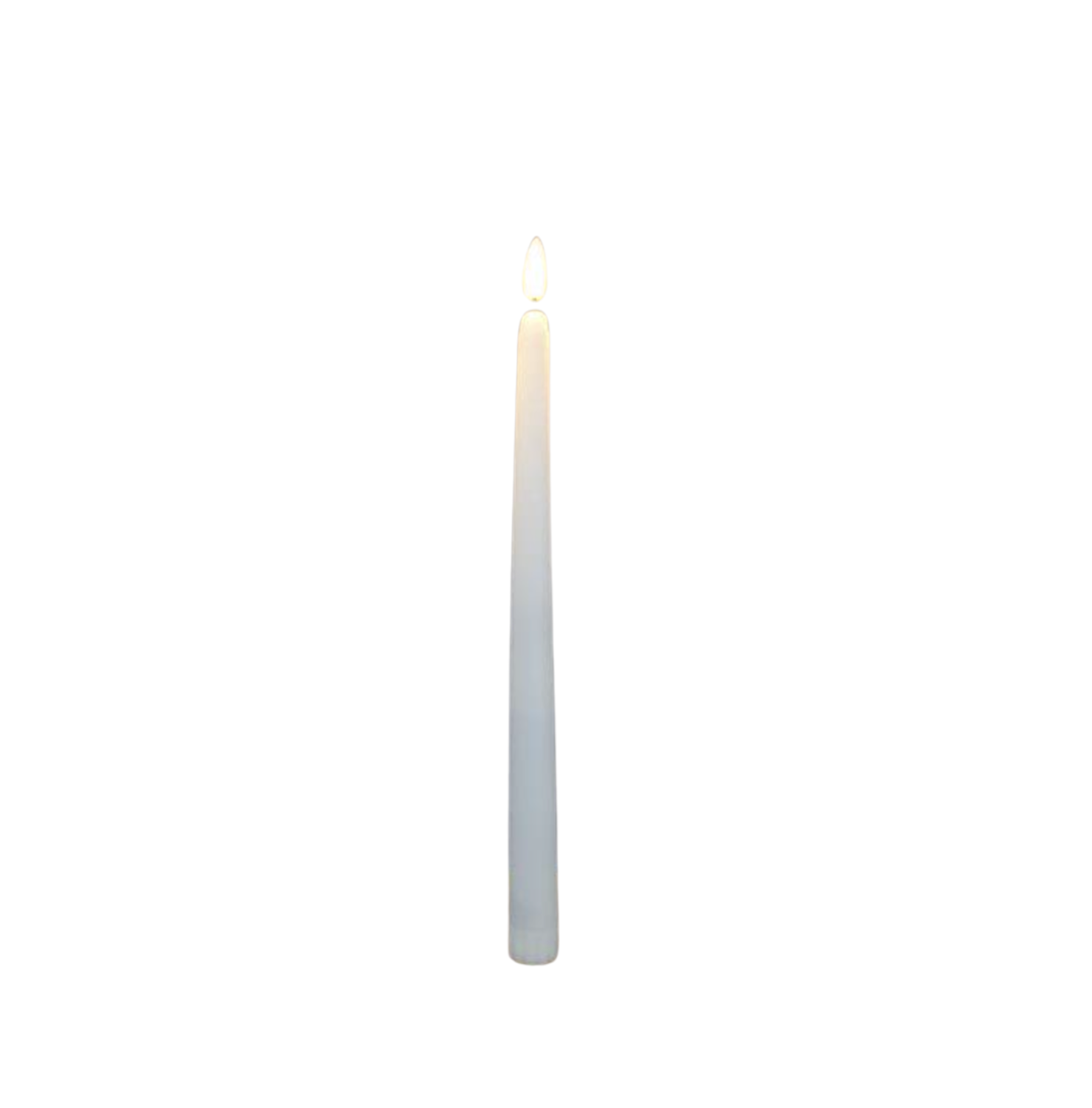 White Taper Candle