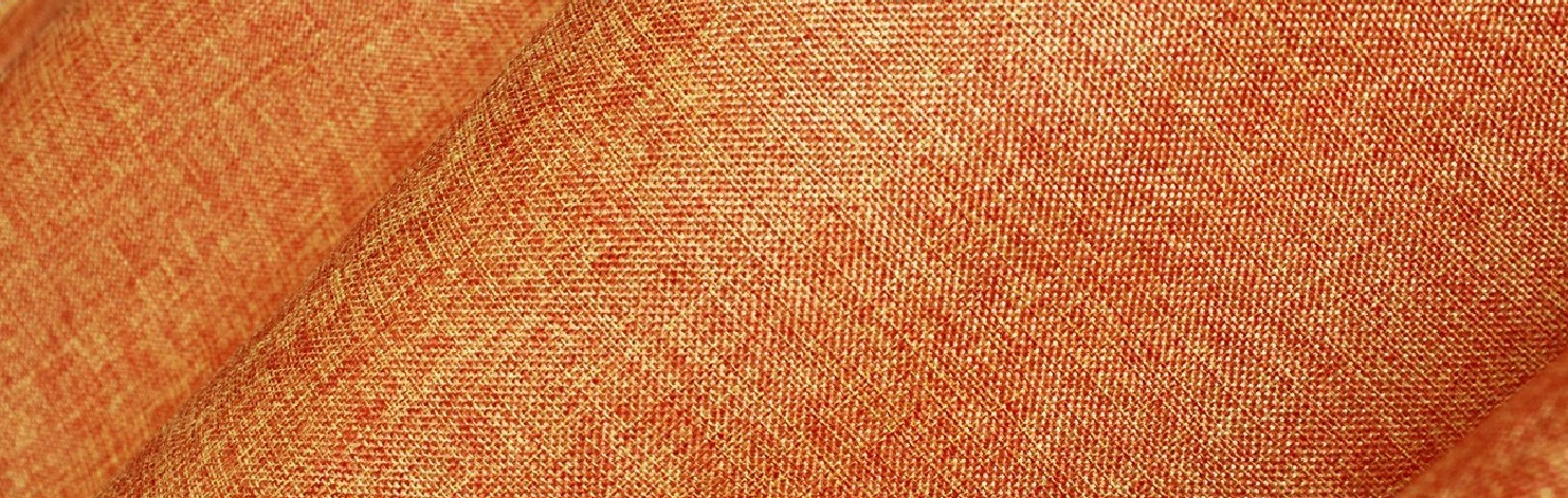 Vintage Linen Napkin - Orange