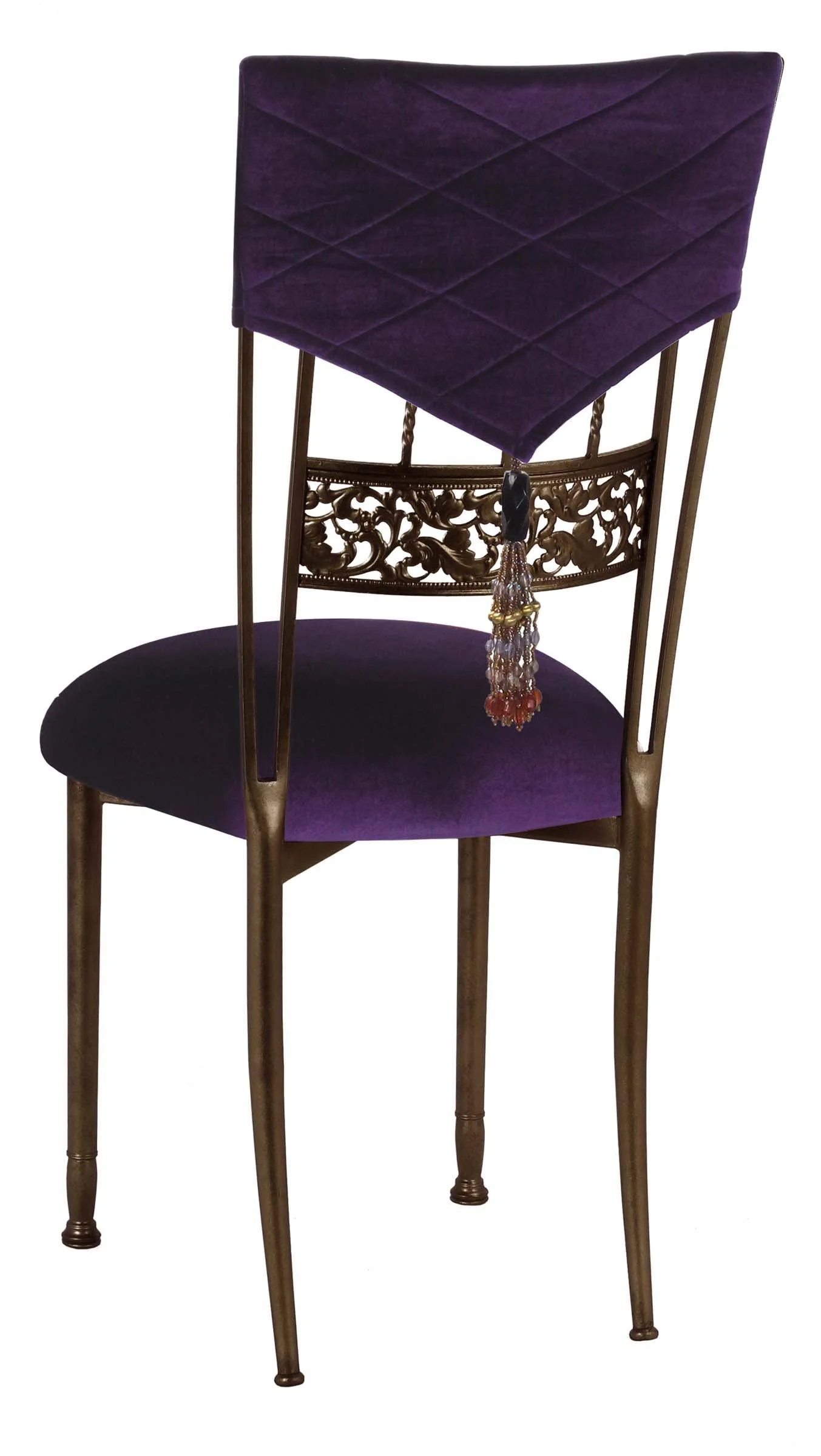 Velvet Chair Back - Eggplant Tassel Mahogany Back.jpg