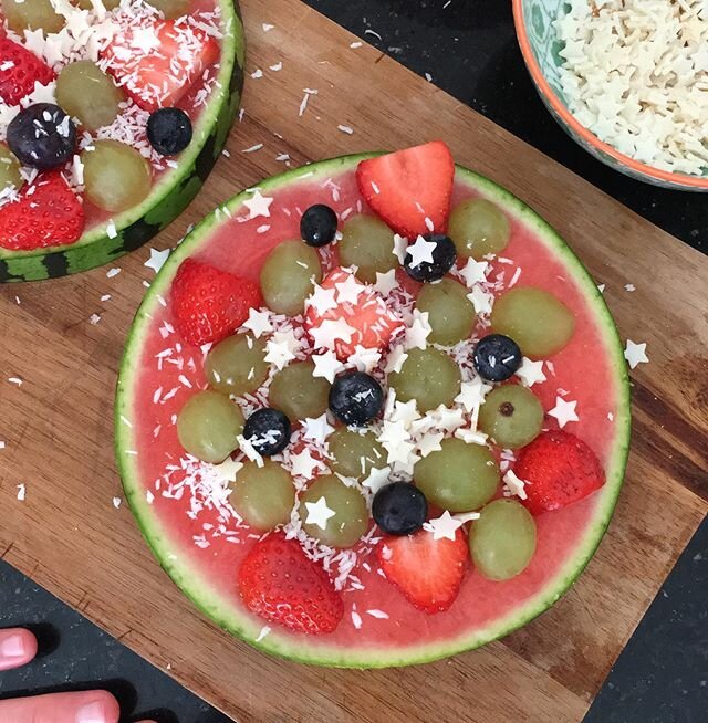 We&rsquo;re ready for our end of term party! We made watermelon pizzas and I cracked open the white chocolate stars and gold glitter just because it&rsquo;s a special occasion. I have my tissues at the ready and the prosecco is in the fridge. What a 