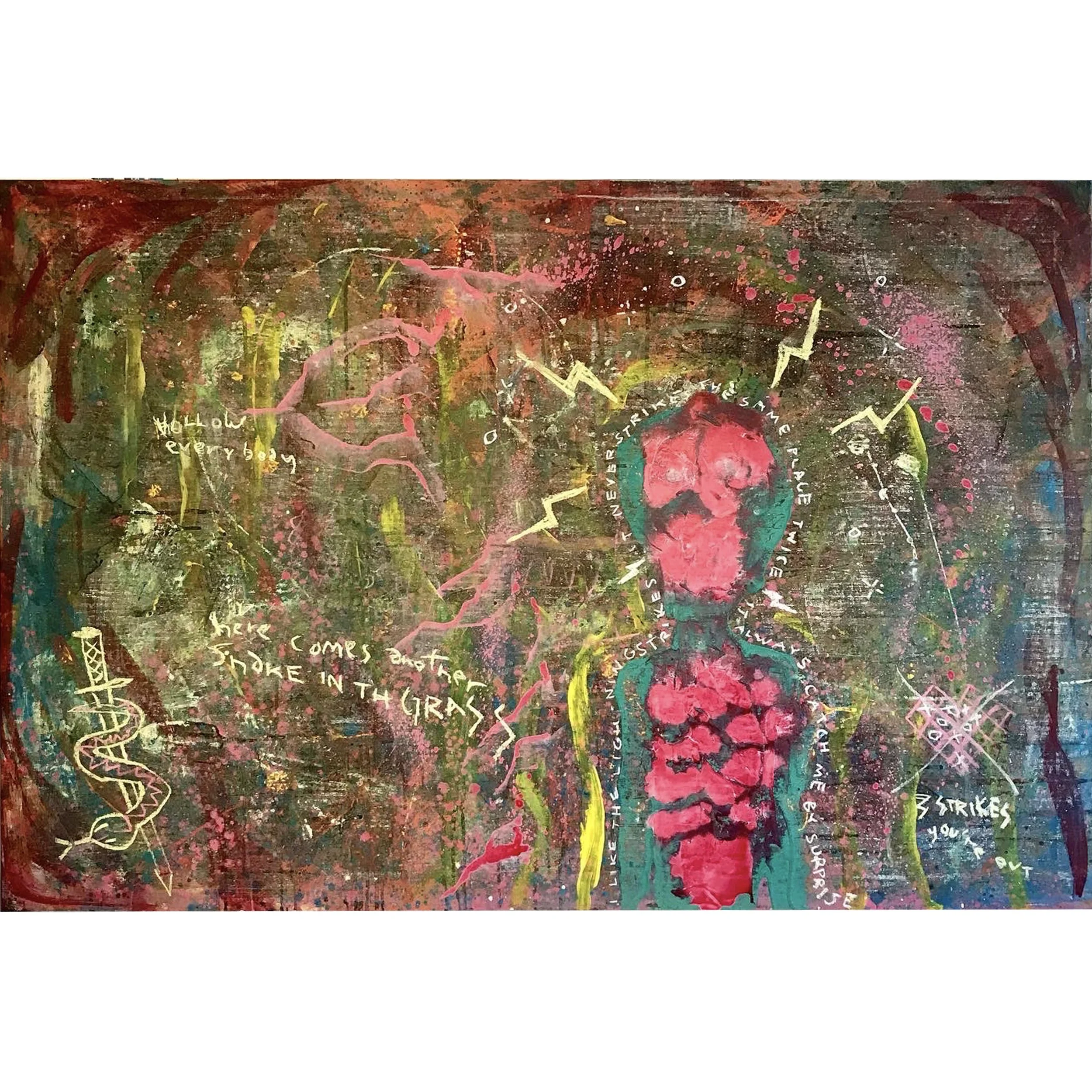 Snake in the grass
acrylic on canvas
16.000
Artist: Bjørn Are Evjen