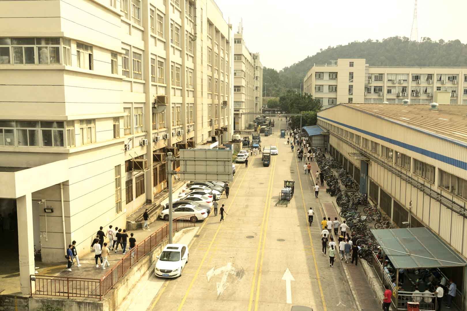 BYD factory in Shenzhen