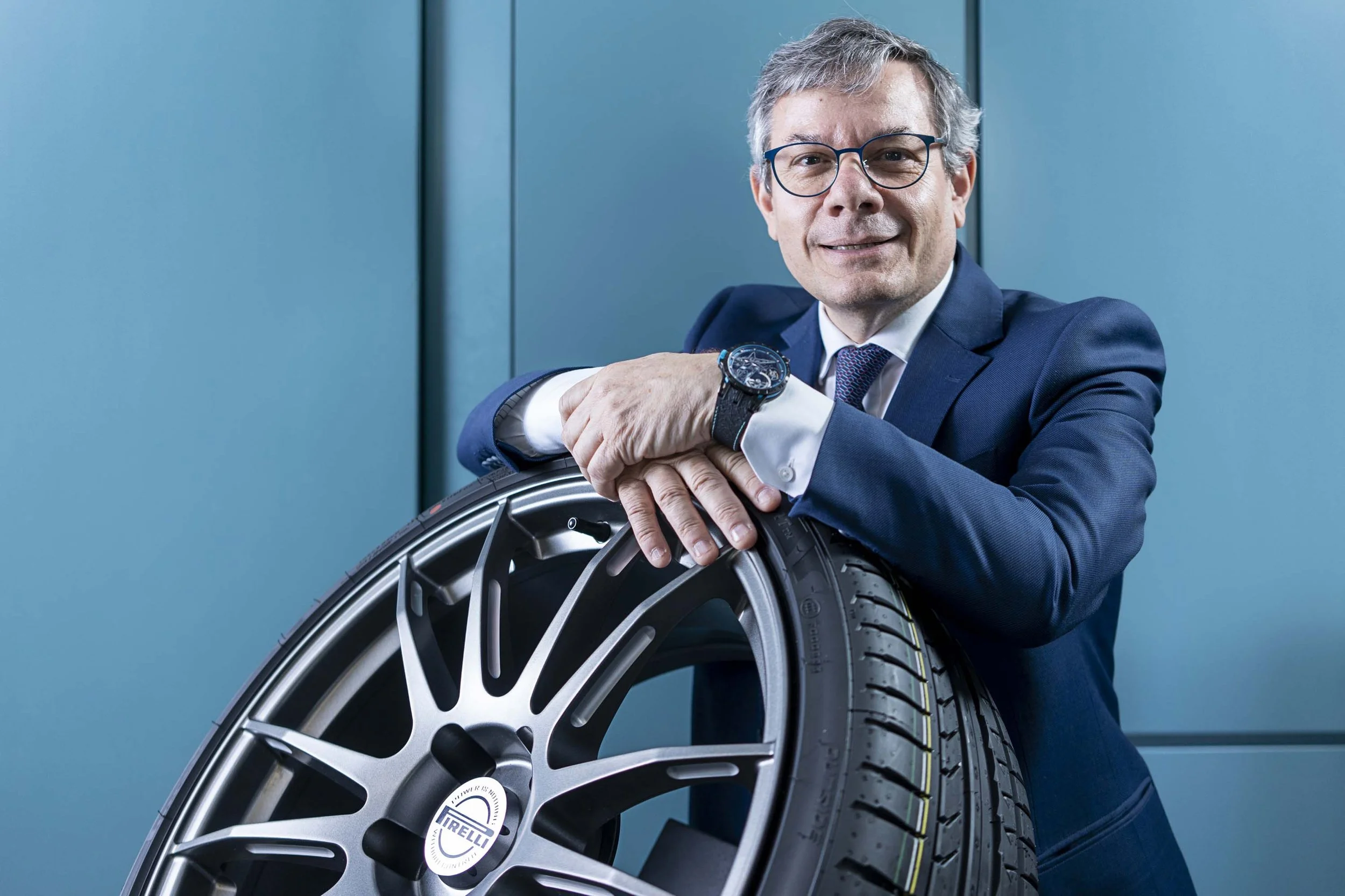 Giuliano Menassi, APAC CEO of Pirelli photographed in Shanghai.