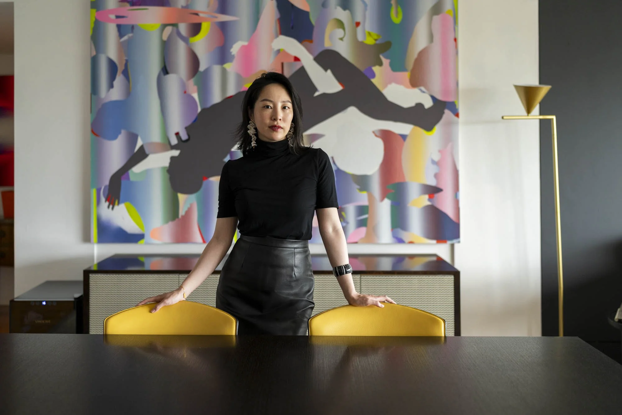 Sara Jane Oh, Watch Mind Your Manners' Netflix host photographed in Shanghai, China.