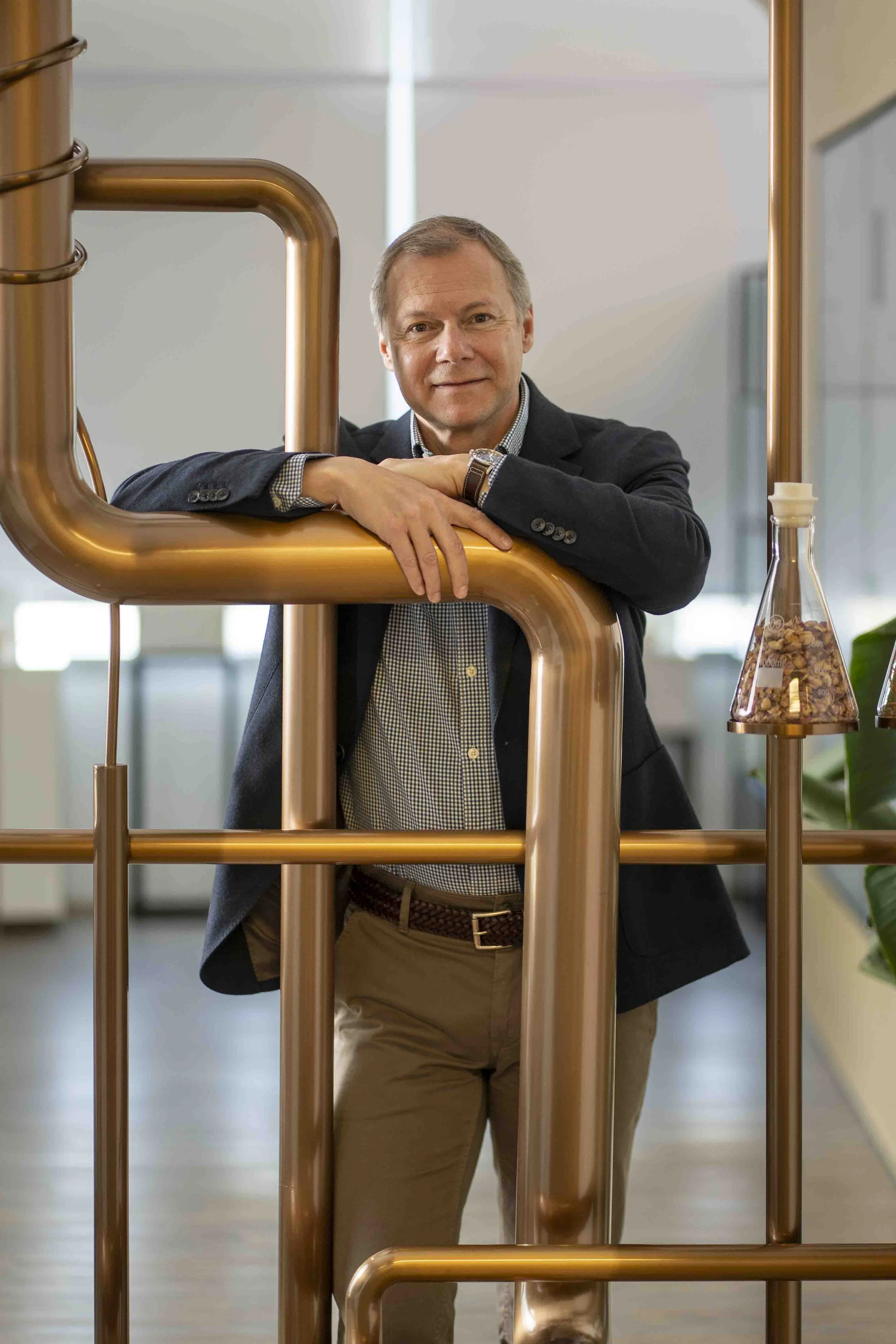 Paul Andersson President, Firmenich China photographed in Shanghai.