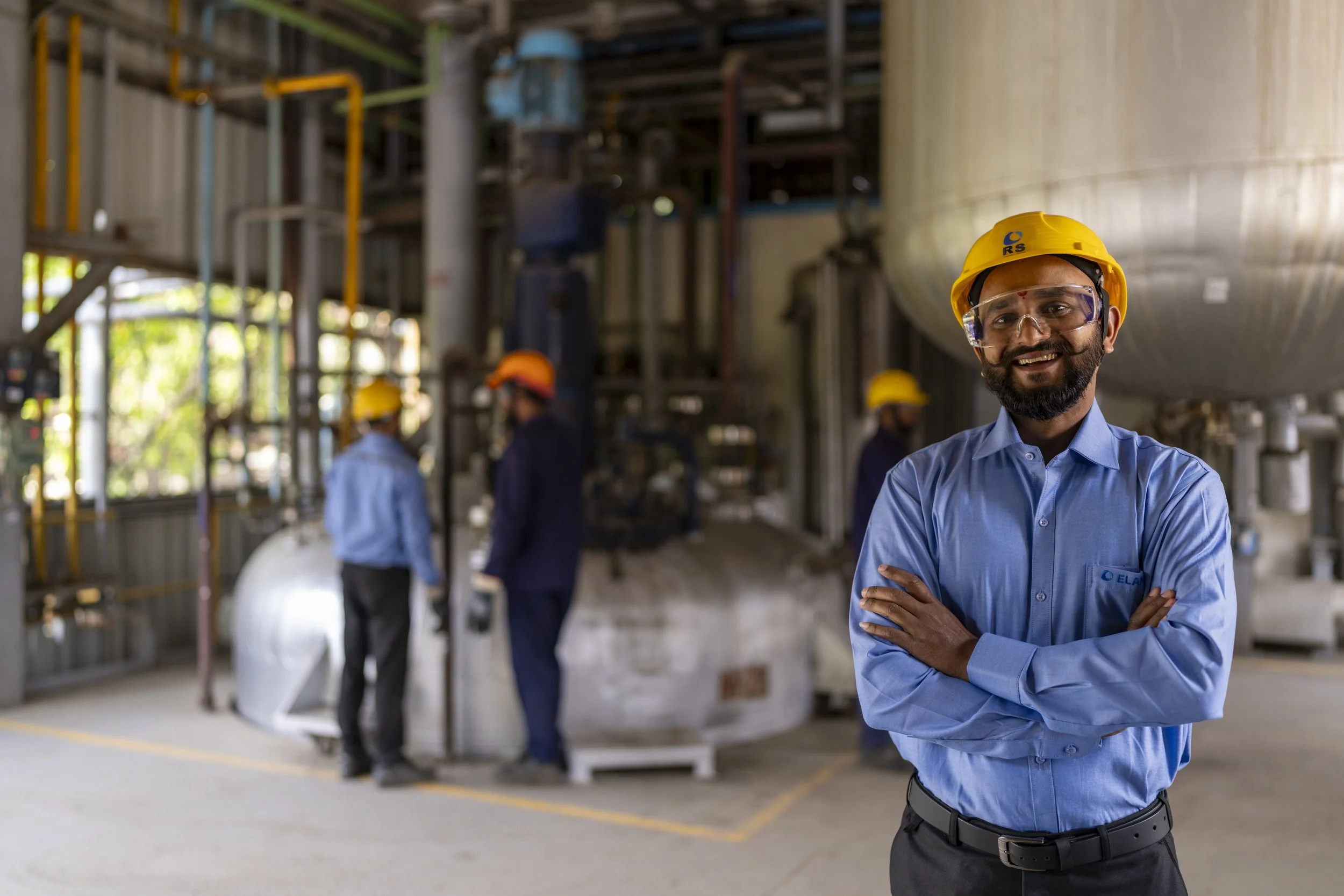 Corporate portrait for Altana in Pune, India.